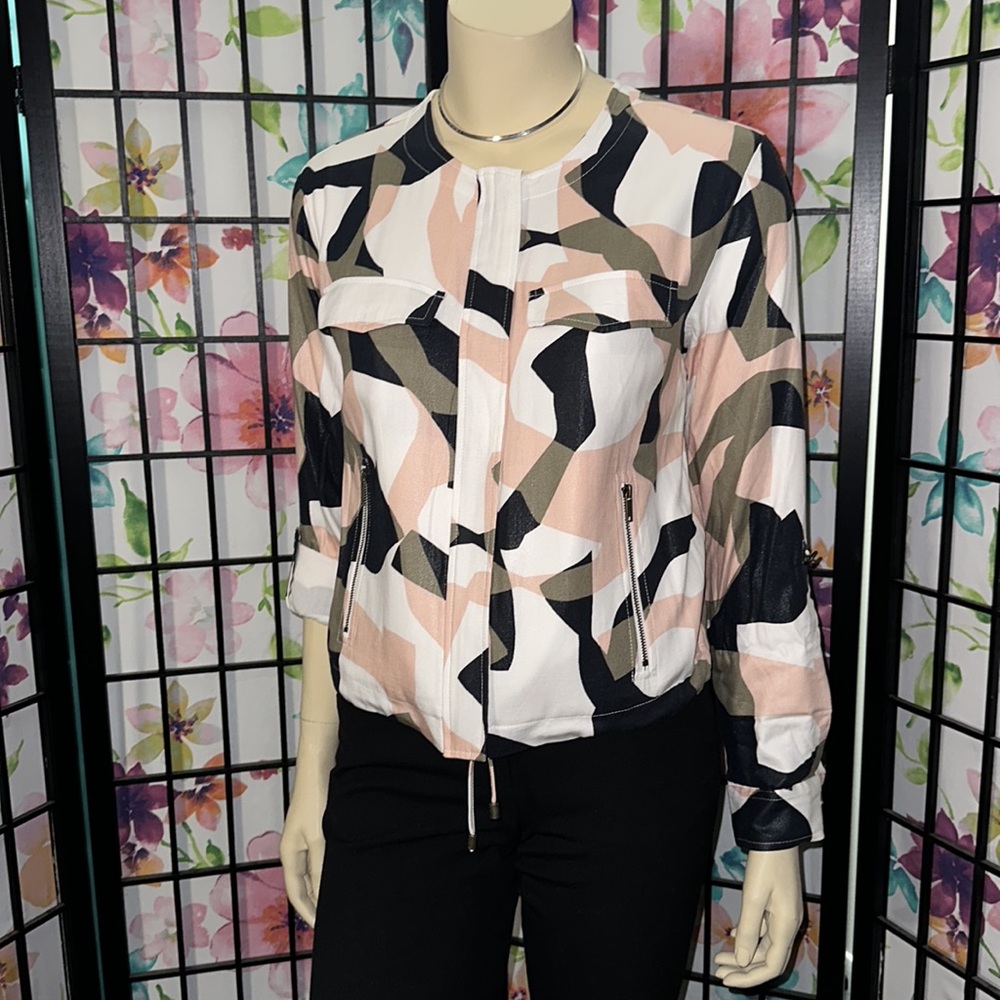 DKNY Geometric Jacket - Picture 9 of 13